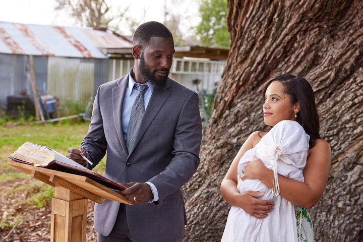 Kofi Siriboe and Bianca Lawson in 