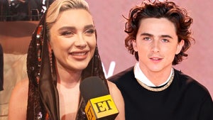 Watch Florence Pugh Freak Out Over Timothée Chalamet Arriving at 'Dune 2' Premiere (Exclusive)