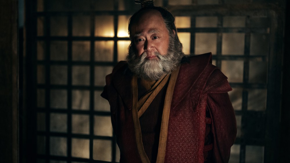 Avatar: The Last Airbender. Paul Sun-Hyung Lee as Iroh in season 1 of Avatar: The Last Airbender. Cr. Robert Falconer/Netflix © 2023