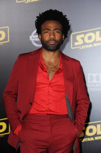 Donald Glover at arrivals for SOLO: A STAR WARS STORY Premiere, El Capitan Theatre, Los Angeles, CA May 10, 2018. Photo By: Elizabeth Goodenough/Everett Collection