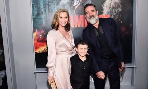 Hilarie Burton, Augustus Morgan and Jeffrey Dean Morgan (Photo by Michael Buckner/Variety/Penske Media via Getty Images)