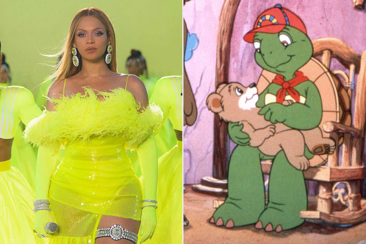 Beyoncé's 'Texas Hold 'Em' compared to 'Franklin' theme song