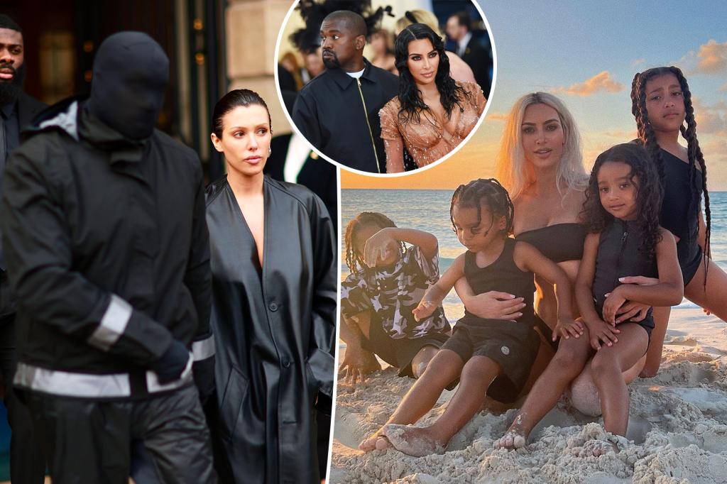 Kanye West begs Kim Kardashian to take their kids out of 'fake' school for celebrities