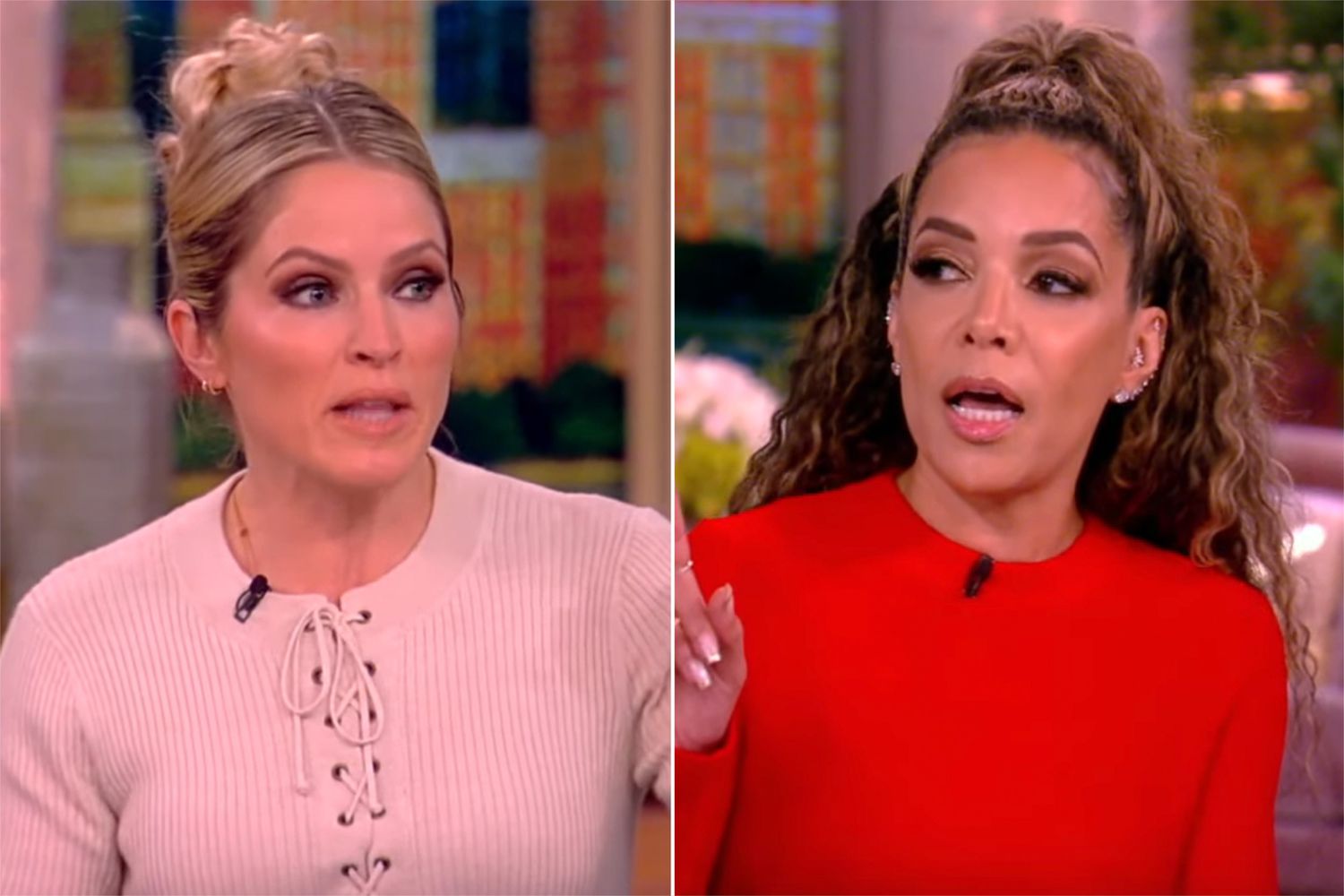 'The View' cohosts Sara Haines, Sunny Hostin fight over frozen embryos