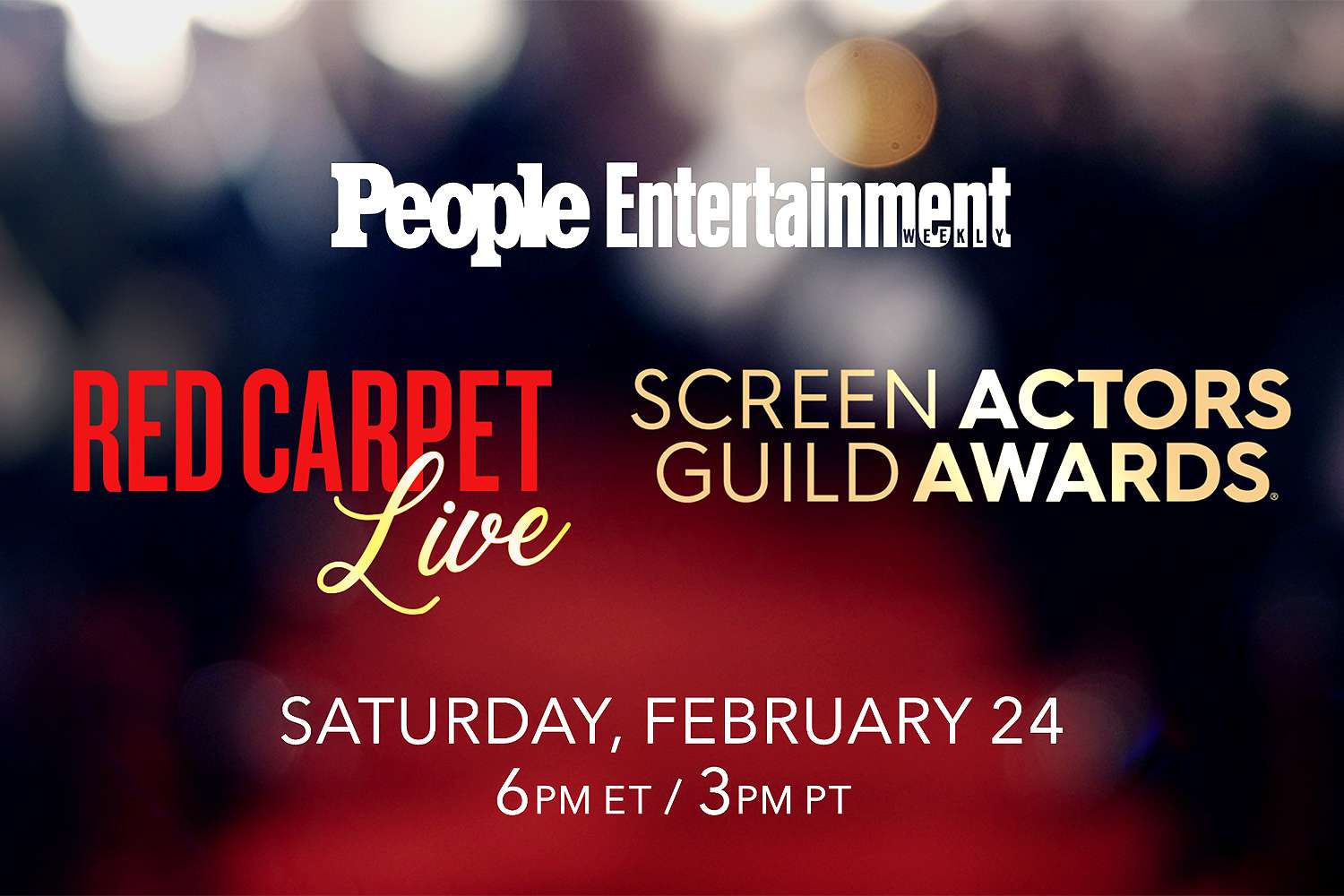 Watch the SAG Awards 2024 red carpet livestream with EW and PEOPLE