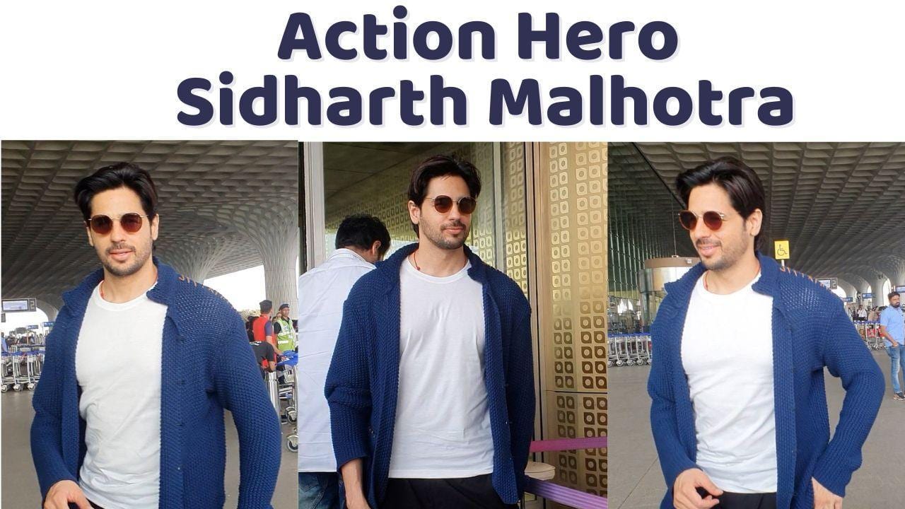 Yodha actor Sidharth Malhotra turns heads with his effortless style [Watch]