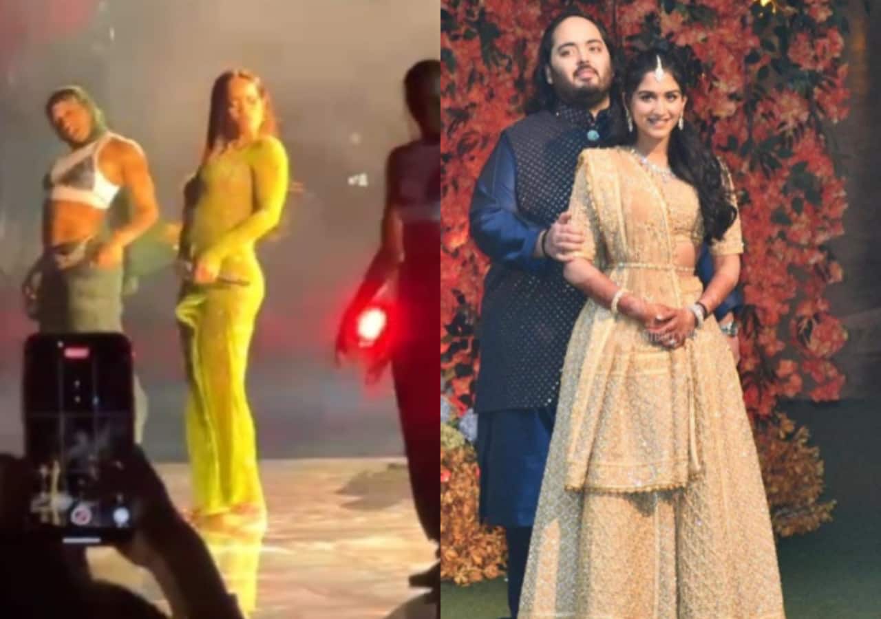 Anant Ambani-Radhika Merchant Cocktail Bash: Rihanna takes the stage in a green gown, belts out THESE chartbusters for the audience